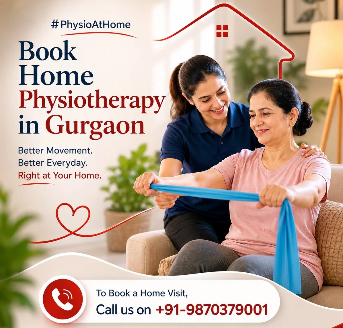 Book Home Physiotherapy in Gurgaon