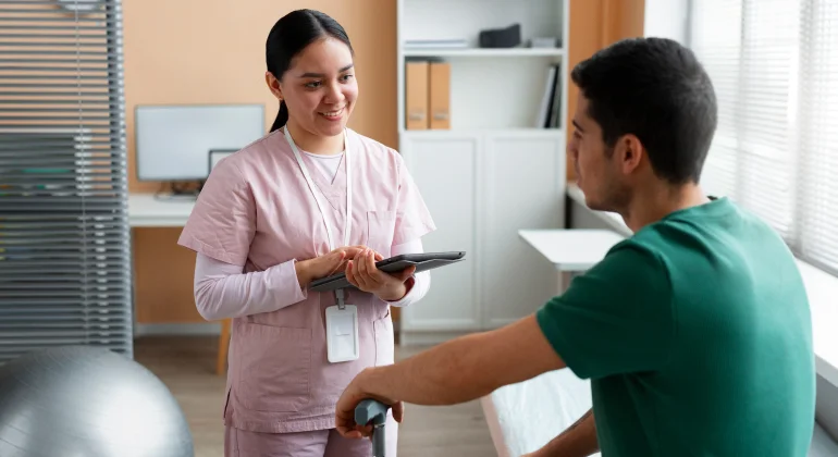 Physiotherapy treatment at Home