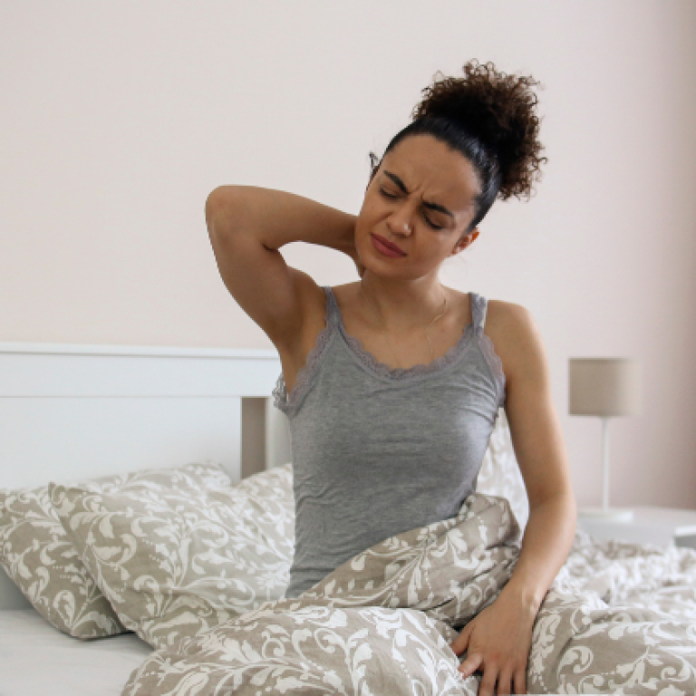 neck pain in the morning